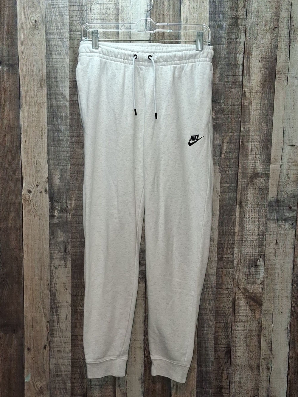 Women's Nike Sweat Pants Joggers with Black Logo Size S Small